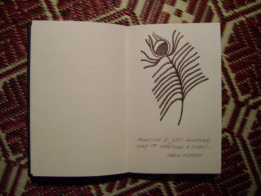 Painting is just another way of keeping a diary