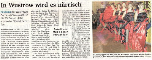 Strelitzer Zeitung 21.11.2008
