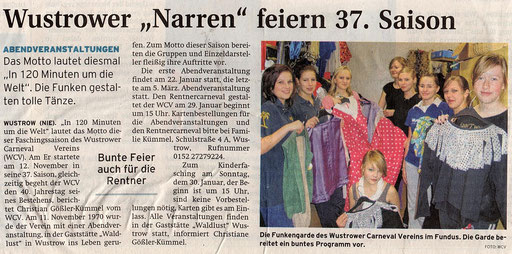 Strelitzer Zeitung 24.11.2010