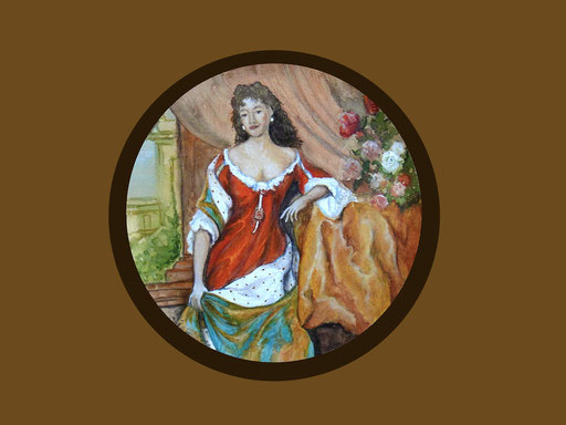 Anne Stuart acrylique sur toile
