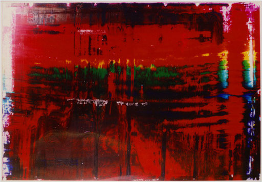   Parallel  12-Colors scraped off  printing ink on aluminium