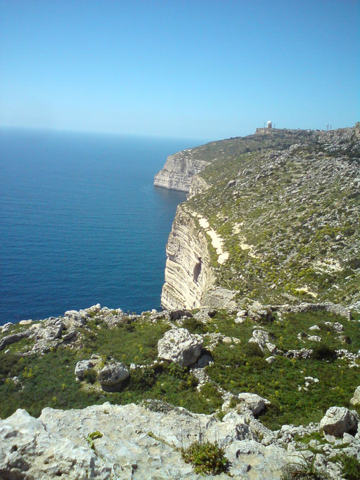 Dingli-Cliffs wärend der Wanderung fotografiert
