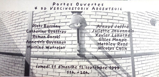 1999 - Portes ouvertes - Ateliers du 4, Argenteuil - Roman Gorski