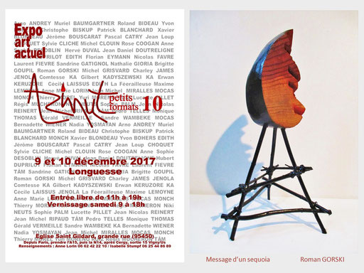 Les "Petits formats de Longuesse"  Expo d'art actuel les 9 et 10 décembre