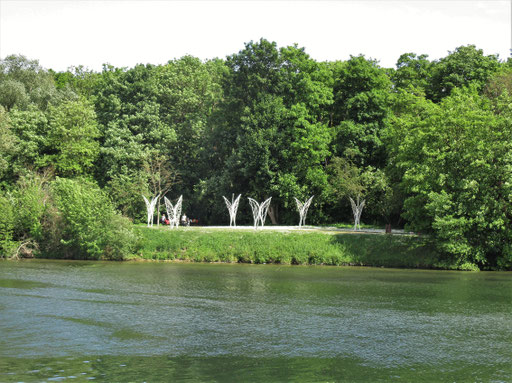 "Envolée" - Sculptures en l'île, Andrésy - Roman GORSKI