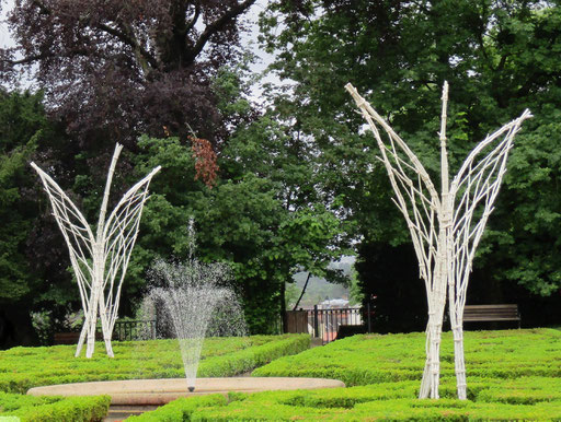 Installation "L'Envolée" - Château d'Auvers-sur-Oise - Roman GORSKI