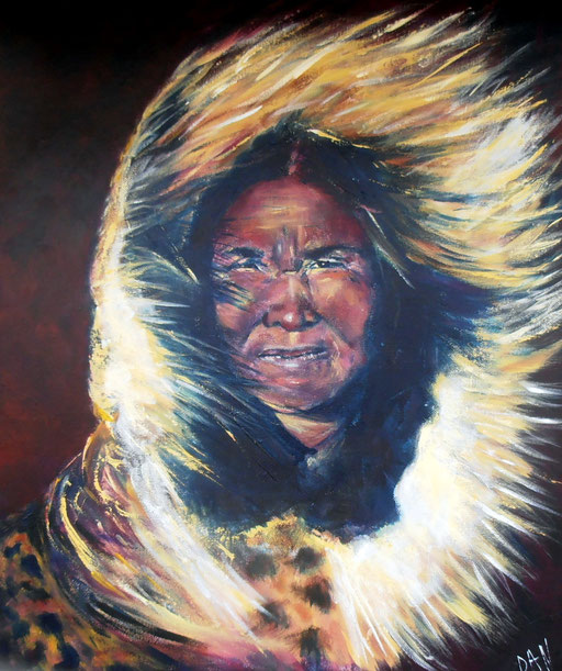 Inuit 50 x 60  réservé