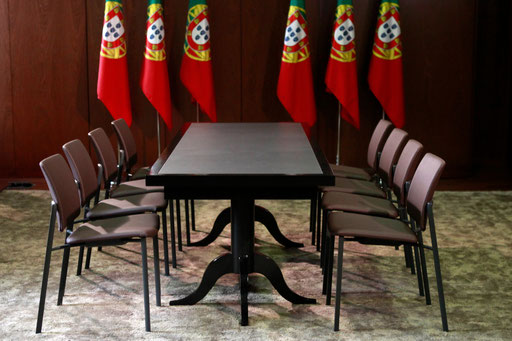 Room of the coalition government agreement before the last meeting in 2011