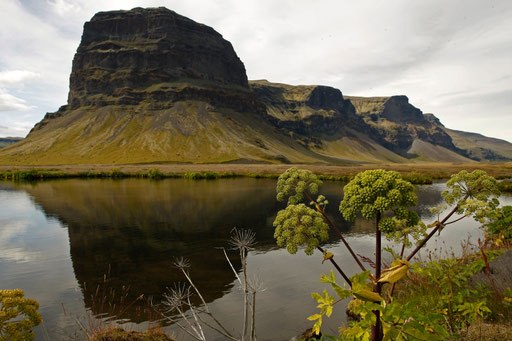  Lake view on the Southern coast of Iceland on 2009.