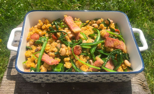 Migas Almourol - between Alentejo and Ribatejo