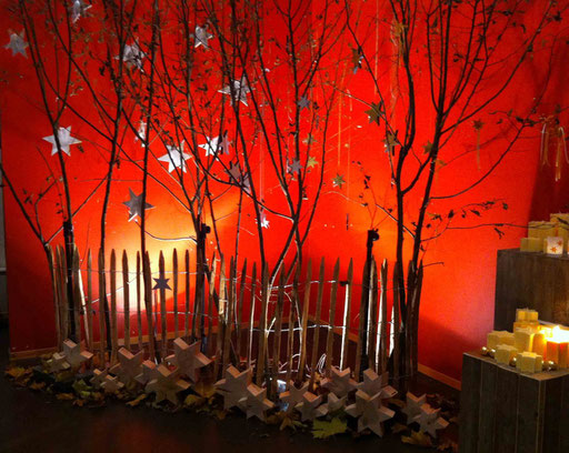 Eingangsdeko im Kunsthandwerk in der KafiMüli