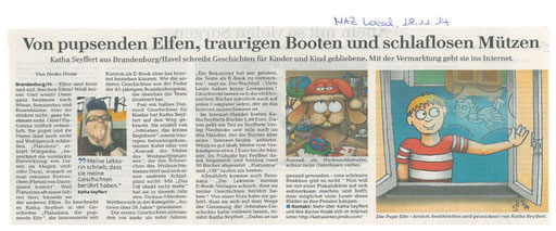 Im Lokalteil der Märkischen Allgemeinen erschien dieser Artikel. Danke Heiko Hesse!