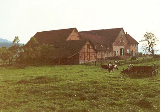 Der „Große Bredehof “ in Rolfshagen – 1971  (von Nordosten gesehen)  