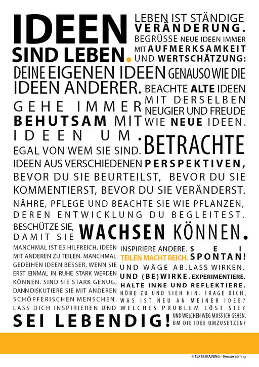 Damit sie mich besser kennenlernen können