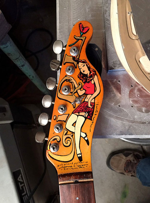 DevilGirl 1 has one of these rare headstocks too ...but ...