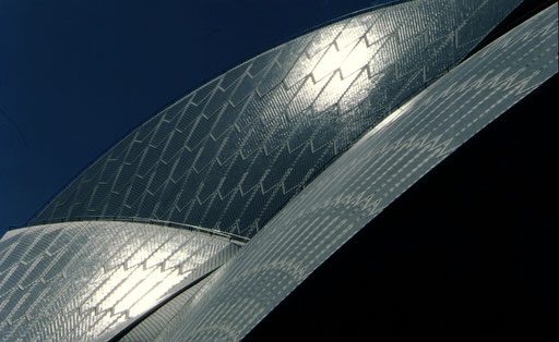 A detail of the Sydney Opera House.