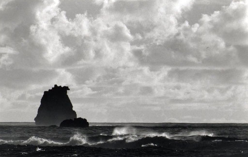 Seascape, Bonin Islands, Japan.