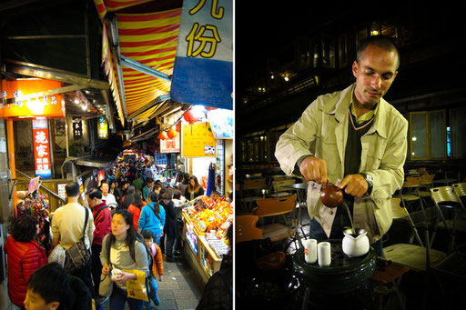 teetrinken in jioufen