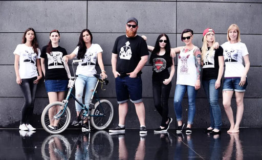 limitierte T-Shirts, Kunst-T-Shirts, Bio-Baumwolle, regional Erfurt, Tattoo Shirts, Inkfashion, Erfurt Shirts
