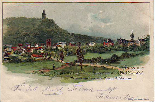 Falkenstein, Postkarte undatiert