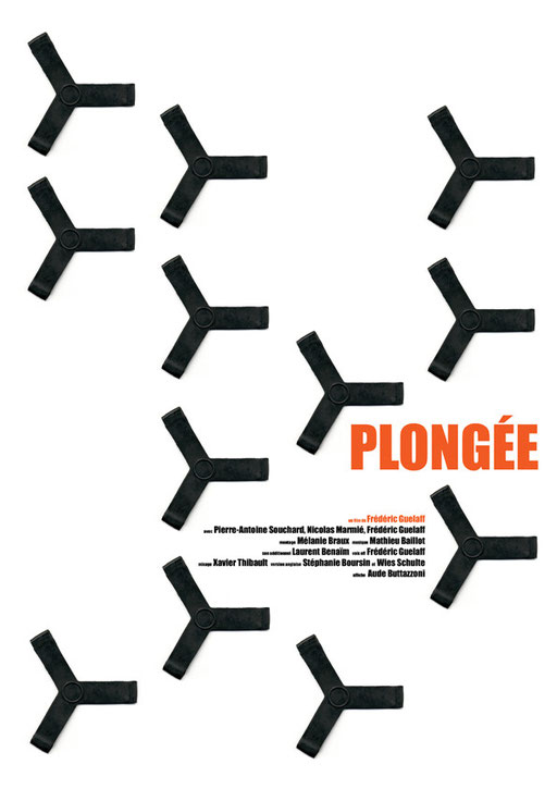 graphic design, aude buttazzoni, film, movie, short movie, plongée, director, frédéric guelaff