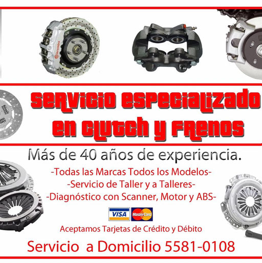 SERVICIO ESPECIALIZADO DE CLUTCH y FRENOS. Página web de