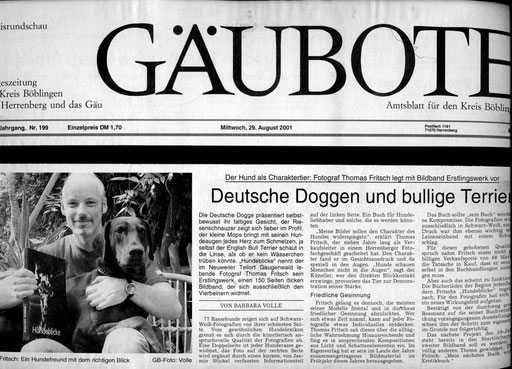 Hundeblicke.Bildband.Fotograf.Fritsch.2001