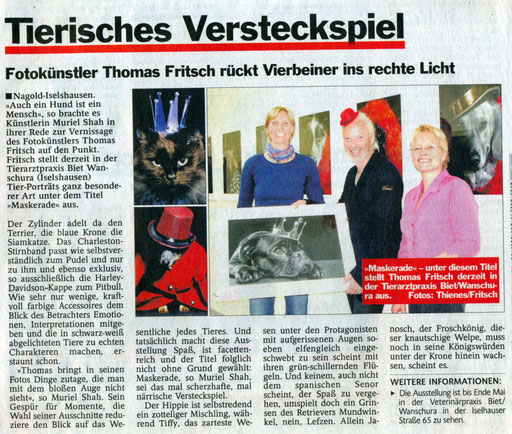 Maskerade Fotograf THOMAS FRITSCH 2010