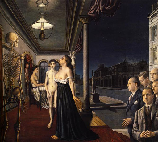 The Musee Spitzner,1943 Paul Delvaux