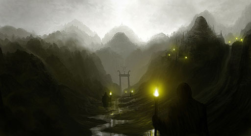 Valley of Inner Silence (Photoshop)