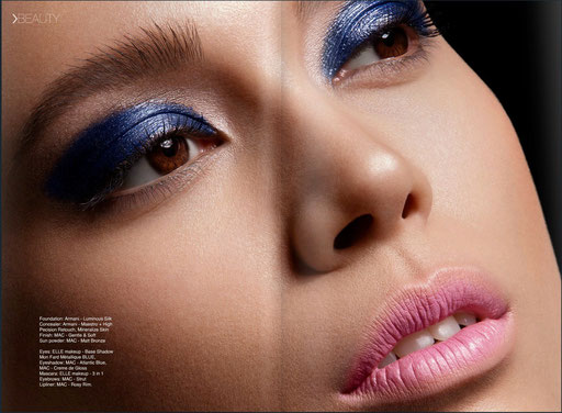 FAVE magazine Spring 2015   Make up and DA: Enzo Fournier Model: Claire Berthier Retouch: Natalya Belaya Photo: Steve Wells
