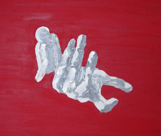 Help, oil on canvas, 60 x 50 cm