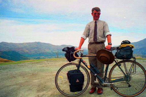 Peter fuhr mit mir zum Skipper Canyon hinauf