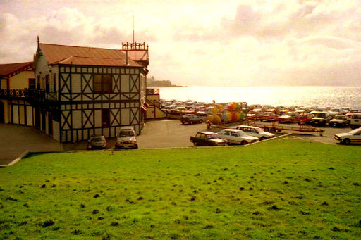 das Gelände des exclusiven Hafen-Restaurants