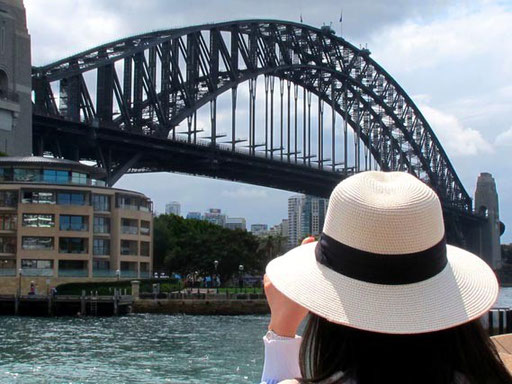 die Harbour-Bridge zu ersteigen war mein Final-Ziel