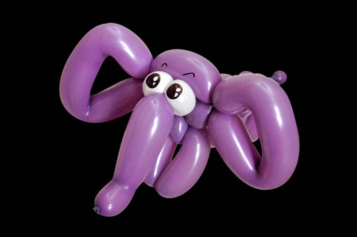sculpture de ballons "éléphant"