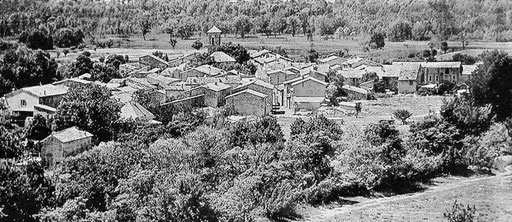 ancien village des Salles panneau du Mémorial