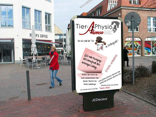 Tier-Physio-Alonso Werbung 