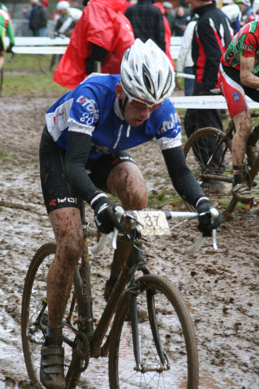 Jérémy Leprince au Championnat National Cyclo-cross Ufolep à Cluis (36) le 3 Février 2013