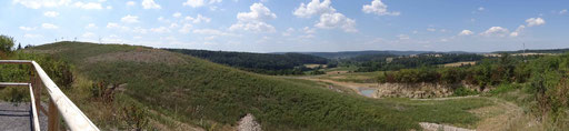 Panoramablick ehemalige Erddeponie Malmsheim