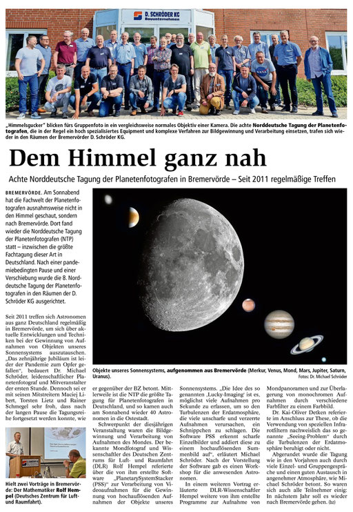 Bremervörder Zeitung, 15.06.2022 (Klick für Vergrößerung)