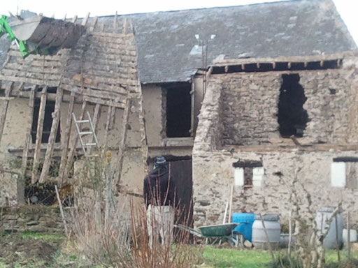 Février 2012 Début des travaux.