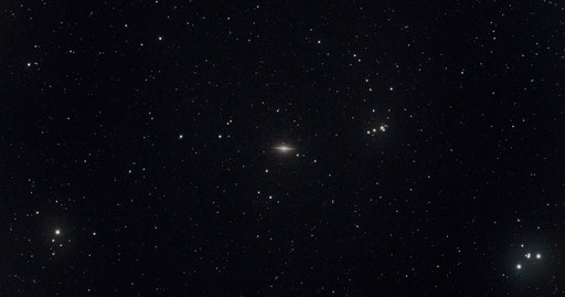 Sombrero-Galaxie M 104 am 27.04.2024 bei recht dunstigem Himmel / Vespera II