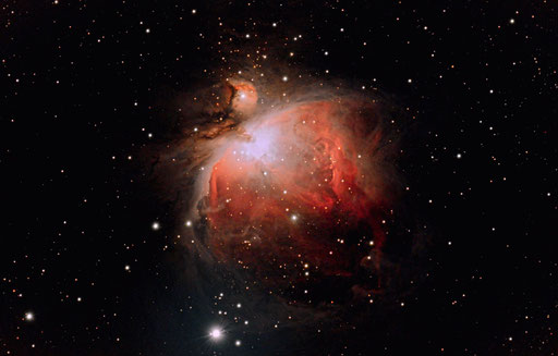  Orionnebel M42 von Kefferhausen aus gesehen / 02.03.2024
