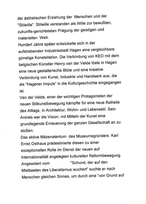 50 Jahre „Henry van de Velde- Gesellschaft 3