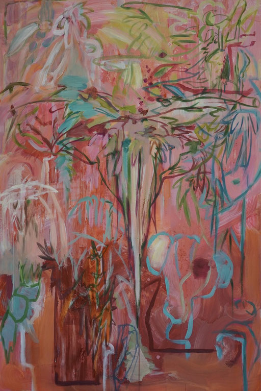 Salsepareille, 2026 Acryl auf Leinwand 150x100