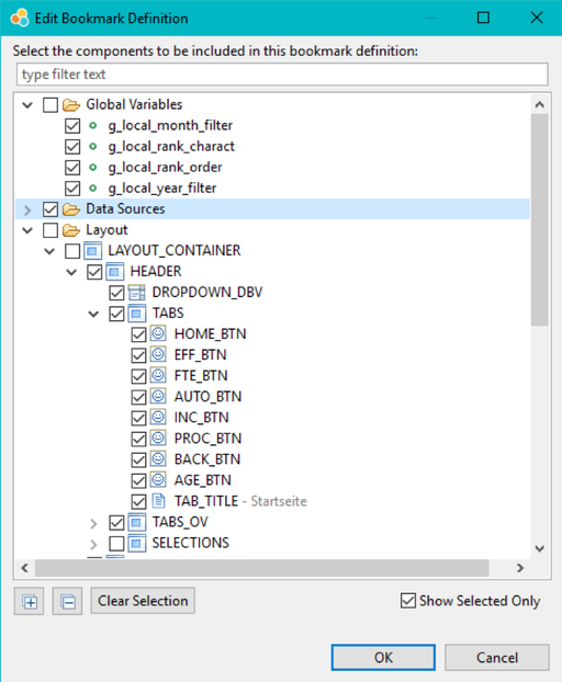 Gruppen und Ordner im Bookmark Manager