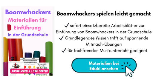 Boomwhackers Ideen Grundschule Arbeitsblätter