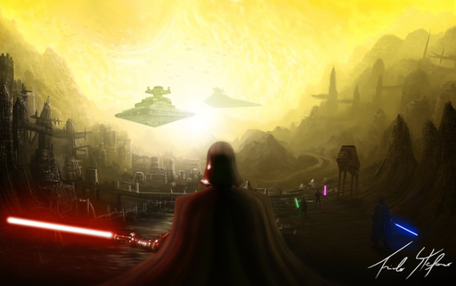 Lord of the dark force (Photoshop)