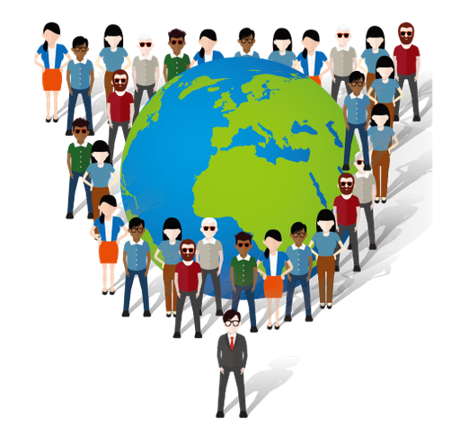 De nombreux versets de la Bible associent le mot « terre » aux humains qui y habitent. On pourrait substituer le mot « terre » par : habitants, peuples, monde, humains, nations. C’est pourquoi la terre peut être terrifiée, trembler de peur